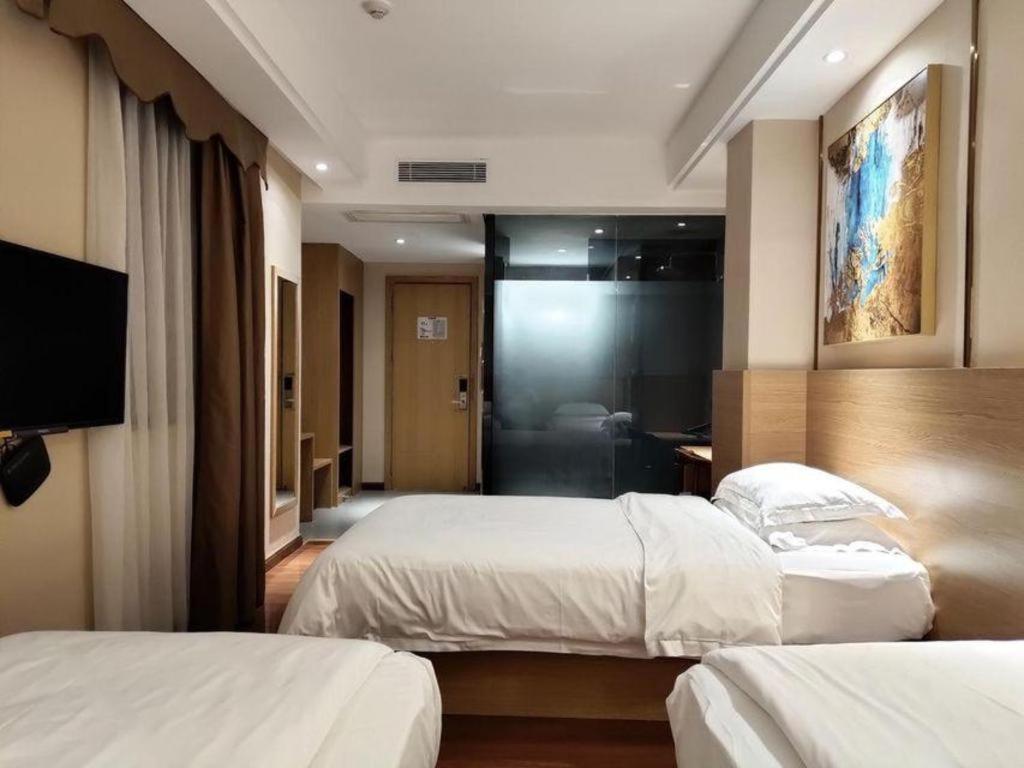T Social Hotel Guangzhou Railway Station Branch Dış mekan fotoğraf